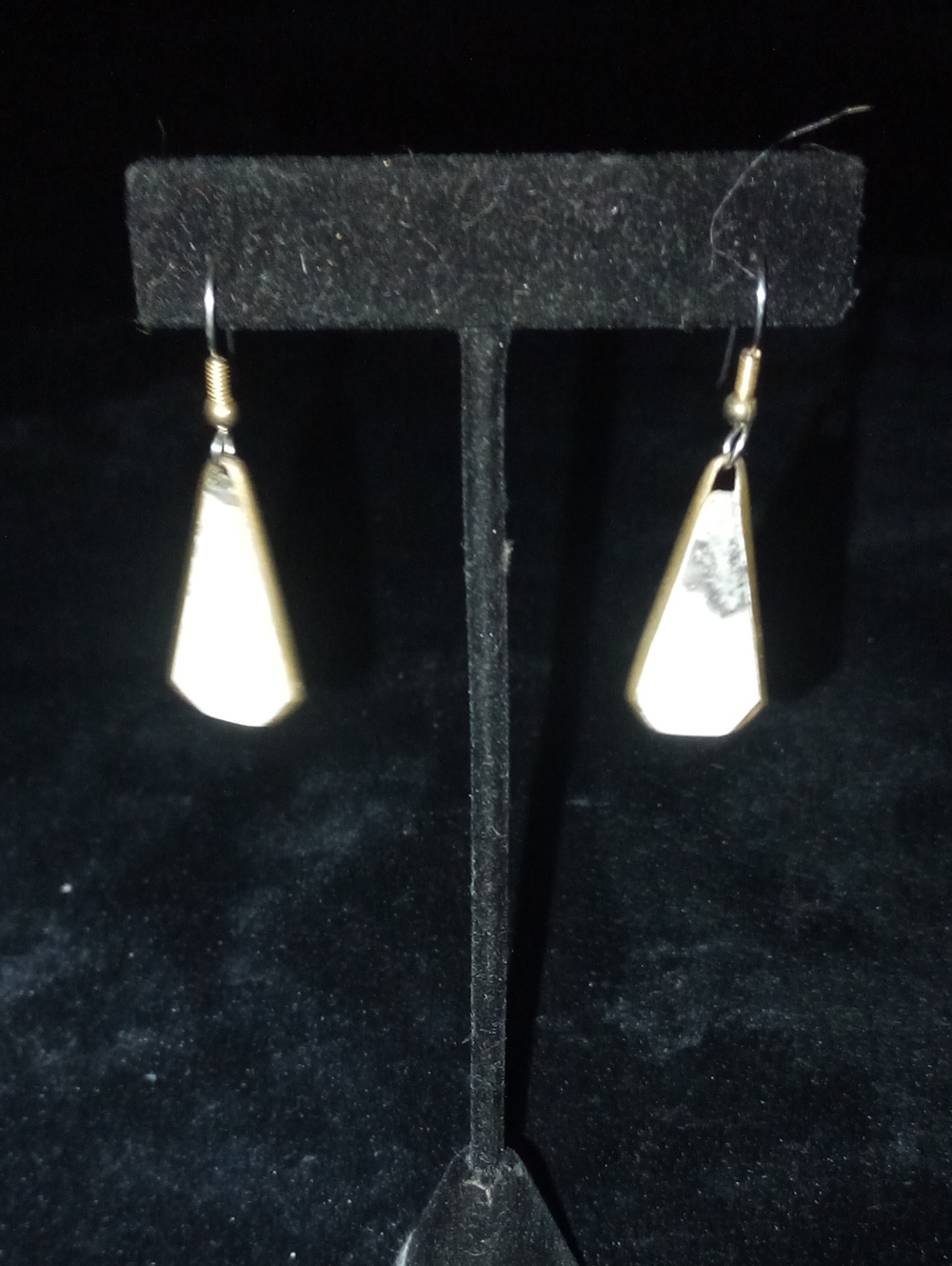 Gold-Tone Geometric Drop Earrings - Women's Jewelry